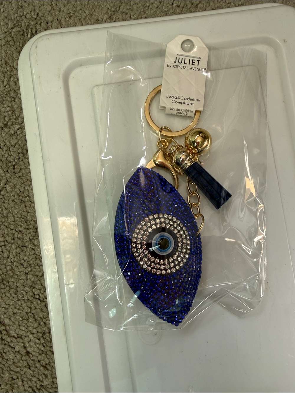Juliet by Crystal Avenue White Branded Tag